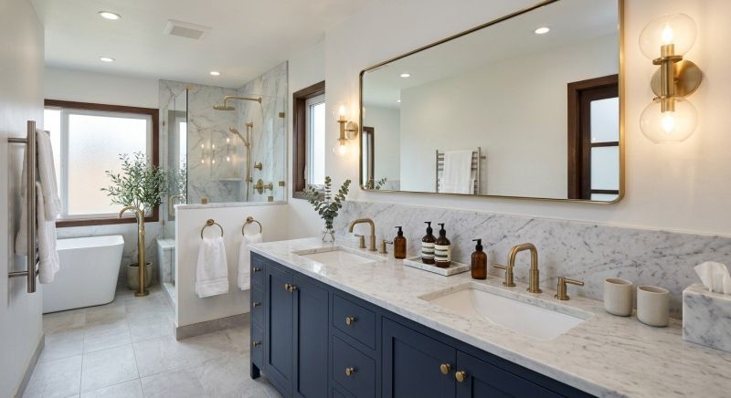 Bathroom Enlargement detail